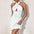Cross Series Neck Pure Desire Pleated Sexy Dress